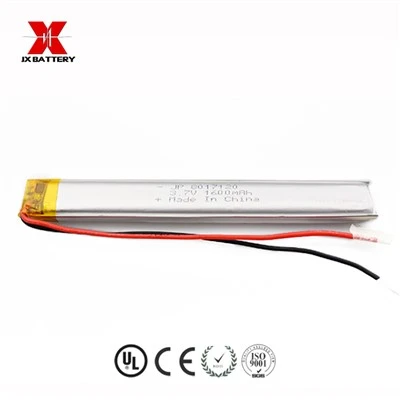 Lanp Battery Li Polymère Battery JP8017120 1600mah Pou Limyè